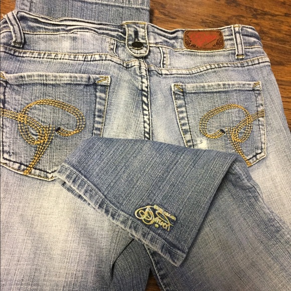 Jessica Simpson booty ankle jeans, straight leg - Picture 3 of 4